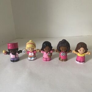 Fisher-Price Little People BARBIE Figures Lot of 5